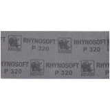 Indasa Rhynosoft Pre-Cut Foam Hand Sanding Pads, Boxed Dispenser Rolls, 13