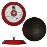 Indasa 3" Solid Grip Backup Pad, 3200x1/4, 2