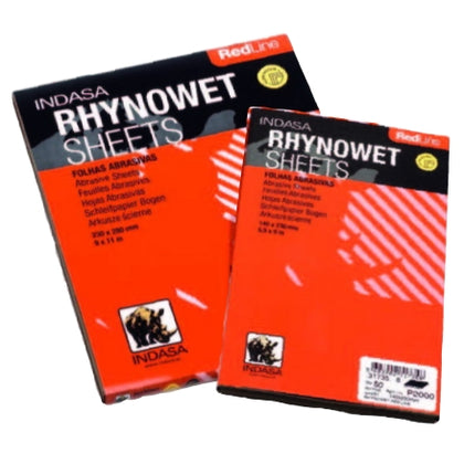 Indasa RedLine Rhynowet Wet and Dry Sanding Sheets