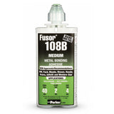 Fusor 108B Metal Bonding Acrylic Adhesive, Medium, 210ml, 3029820, 2