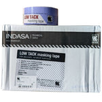 Indasa Low Tack Purple Masking Tape, 50mm (2"), 589700/589717, 6 Rolls (Case)