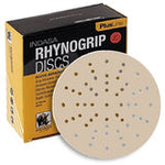 Indasa PlusLine Rhynogrip 6" Ultravent Multi-Hole Vacuum Sanding Discs, 1066 Series