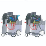 Indasa Mobile Dust Extraction System with Hose Assembly, LPE45, Self Cleaning Filter Image