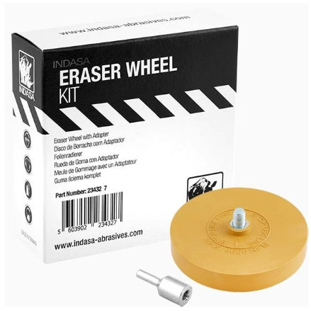 Indasa Eraser Wheel Kit, 8100
