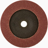 Indasa 7" x 7/8" Rhyno Flap Alox Discs, Fiberglass Hub, A/O, T29 Conical