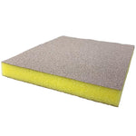 Indasa Rhyno Sponge Double Sided Hand Sanding Pads, Fine Grit, Yellow, 595107, 2