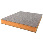 Indasa Rhyno Sponge Double Sided Hand Sanding Pads, Medium Grit - Orange, 595077