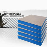 Indasa Rhyno Sponge Double Sided Hand Sanding Pads, Ultra Fine, Blue, 595145