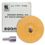 Indasa Eraser Wheel Kit, 8100, 3