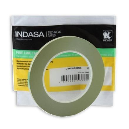 Indasa 25mm (1") Green Fine Line Tape (578292)