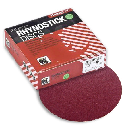 Indasa 8" Rhynostick HeavyLine Solid PSA Sanding Discs, 800-E Series