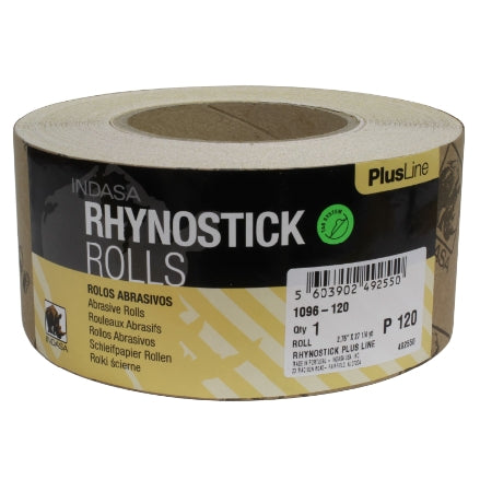 Indasa 2.75 Rhynostick Redline PSA Sanding Rolls, 960 Series 400 Grit
