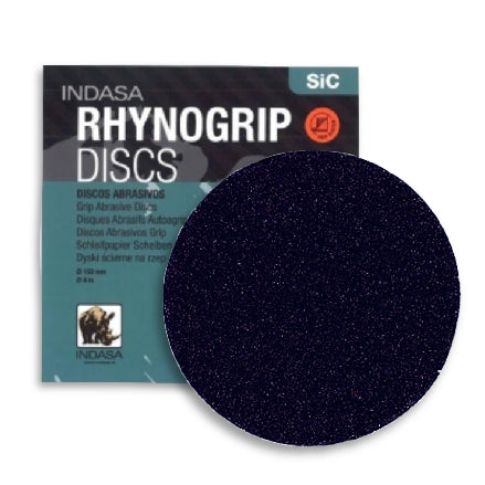 Indasa 6" Rhynogrip SiC Silicon Carbide Discs, 1